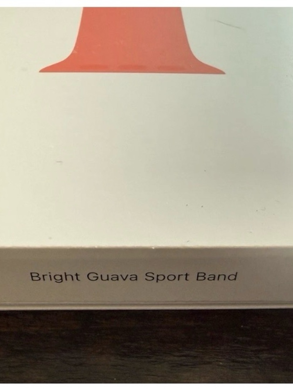 NEW + OEM Apple Watch Sport Band | Bright Guava Red | MHYA4AM/A | 42mm S/M NIB - Picture 2 of 7